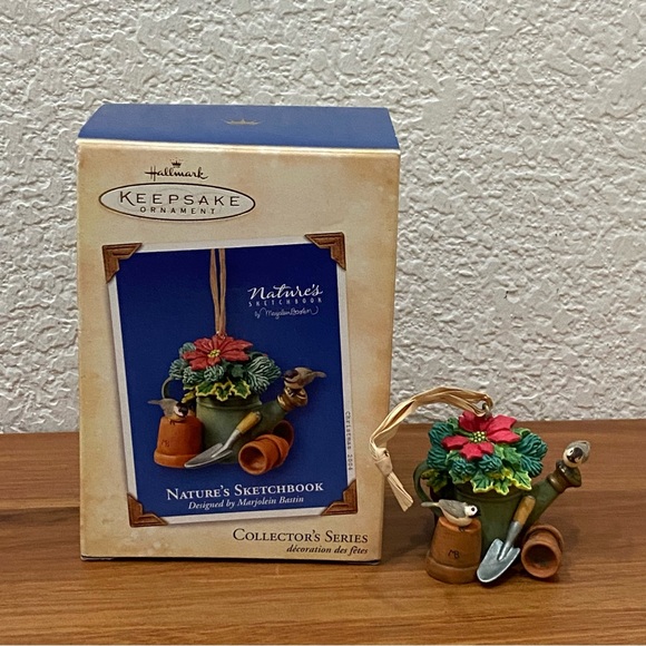 Vintage 2004 HALLMARK Keepsake Nature’s Sketchbook Marjolein Bastin Ornament - Picture 3 of 16